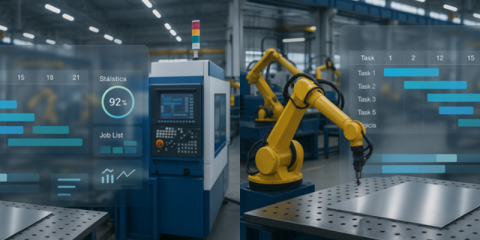 Streamlining Sheet Metal Manufacturing Through Intelligent Scheduling