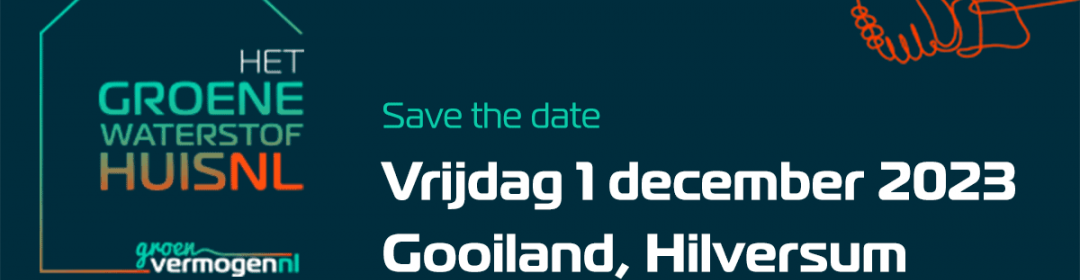 Save the date: Opening Groene WaterstofHuisNL
