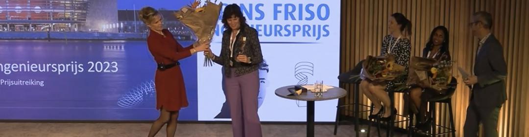 Jacquelien Scherpen wint Prins Friso Ingenieursprijs 2023